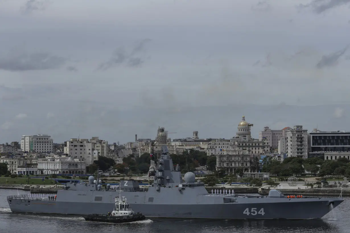 Cuba Russia Warships Caribbean