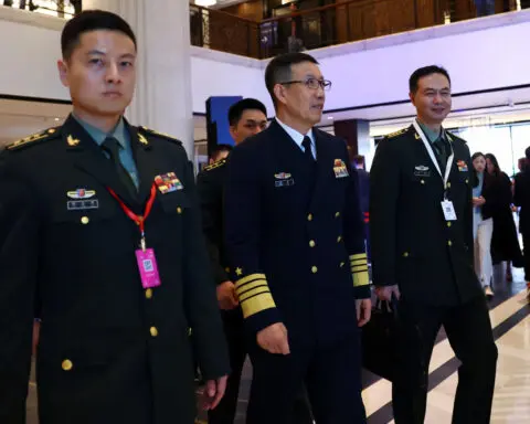 Chinese defence minister, Ukraine's Zelenskiy dominate Asian security conference