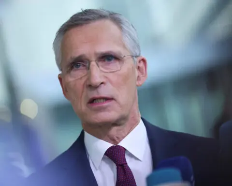 NATO in talks to put nuclear weapons on standby, boss tells UK's Telegraph
