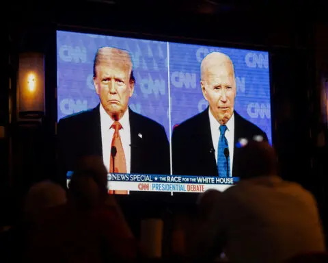 Kremlin says Putin didn't set his alarm to tune into Biden-Trump debate