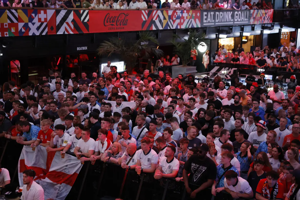 Euro 2024 - Fans gather for England v Slovenia