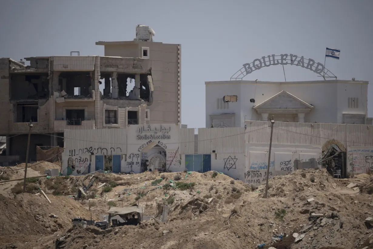 Israel Palestinians Gaza Pier