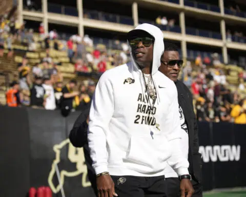 Colorado St coach pokes at Deion Sanders for wearing hat, sunglasses before game with Colorado