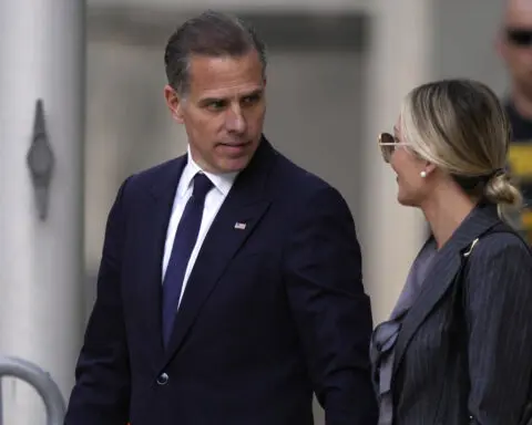 Jury is chosen in Hunter Biden's federal firearms case and opening statements are set for Tuesday