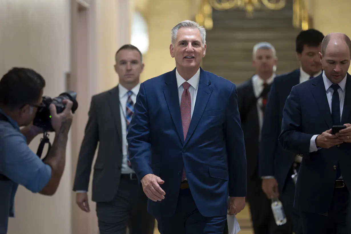 Angry and frustrated, McCarthy challenges right-flank colleagues to try to oust him from his post