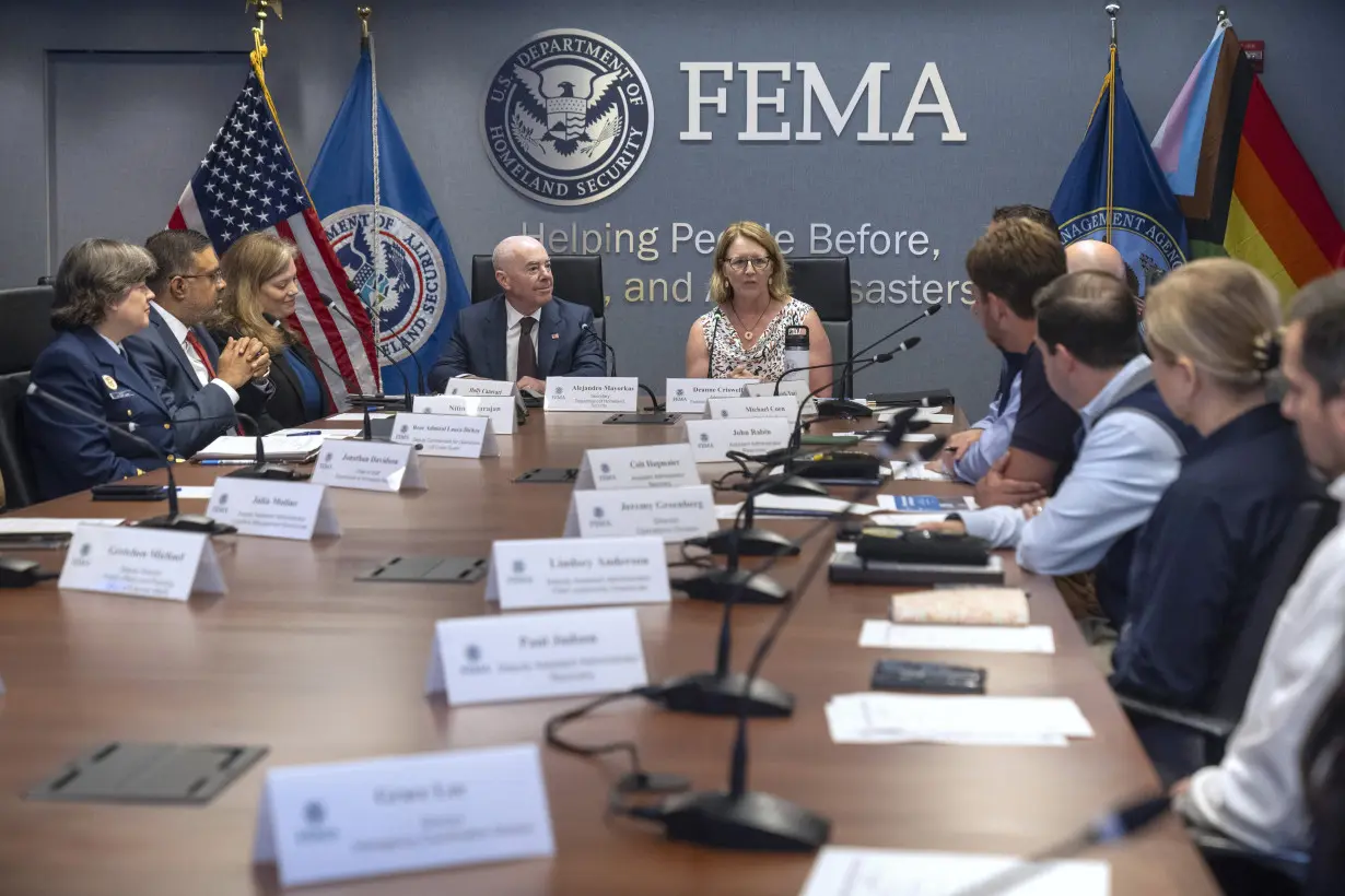 Mayorkas FEMA Interview