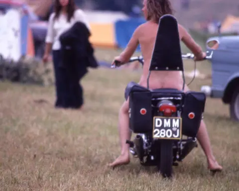 Unseen photos of Glastonbury from 1971 show just how much the festival has changed