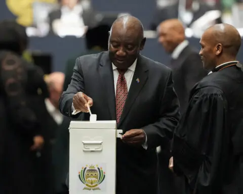South Africa's National Assembly re-elects Cyril Ramaphosa as president