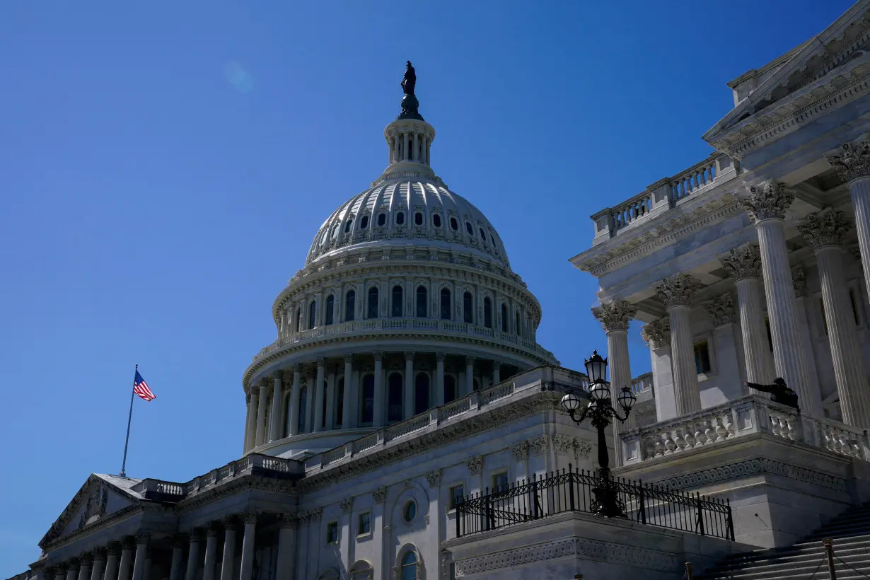 FILE PHOTO: A view of the U.S. Capitol dome in Washington