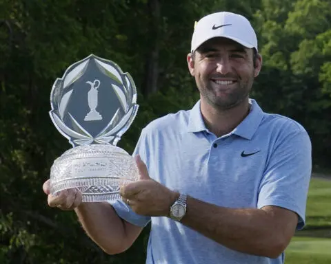 Scheffler holds on to win Memorial for his 5th PGA Tour title of the year