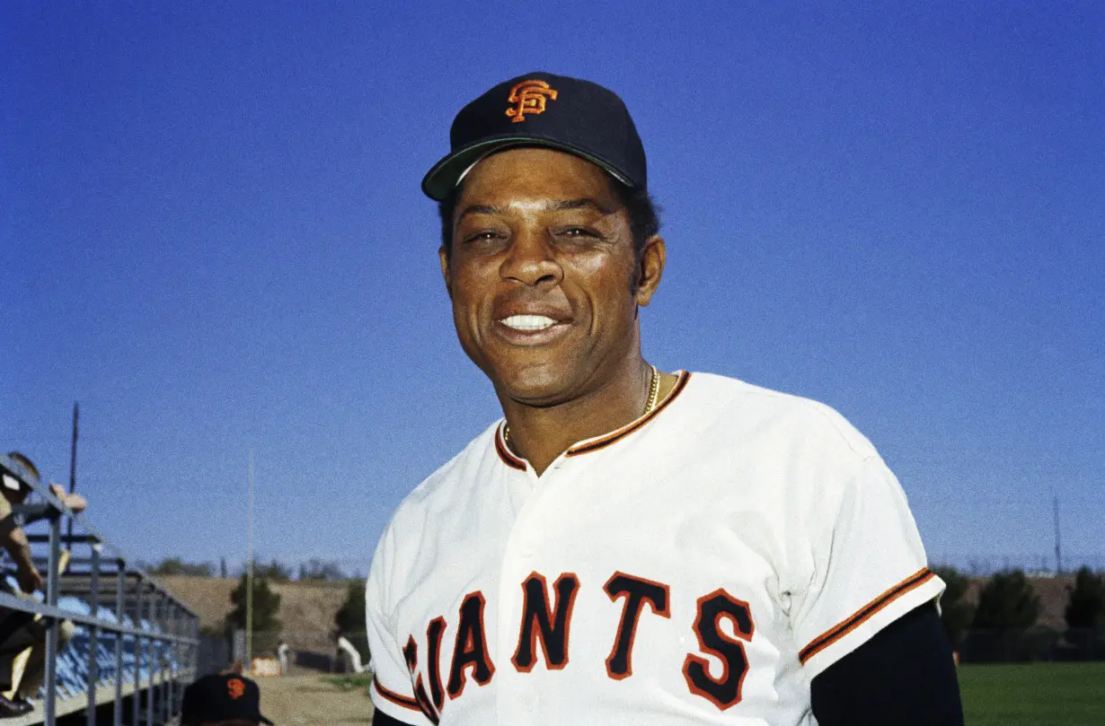 CORRECTION Obit Willie Mays Baseball