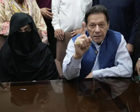 An appeals court in Pakistan upholds conviction of Imran Khan and his wife for unlawful marriage