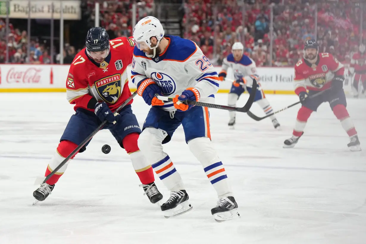 NHL: Stanley Cup Final-Edmonton Oilers at Florida Panthers