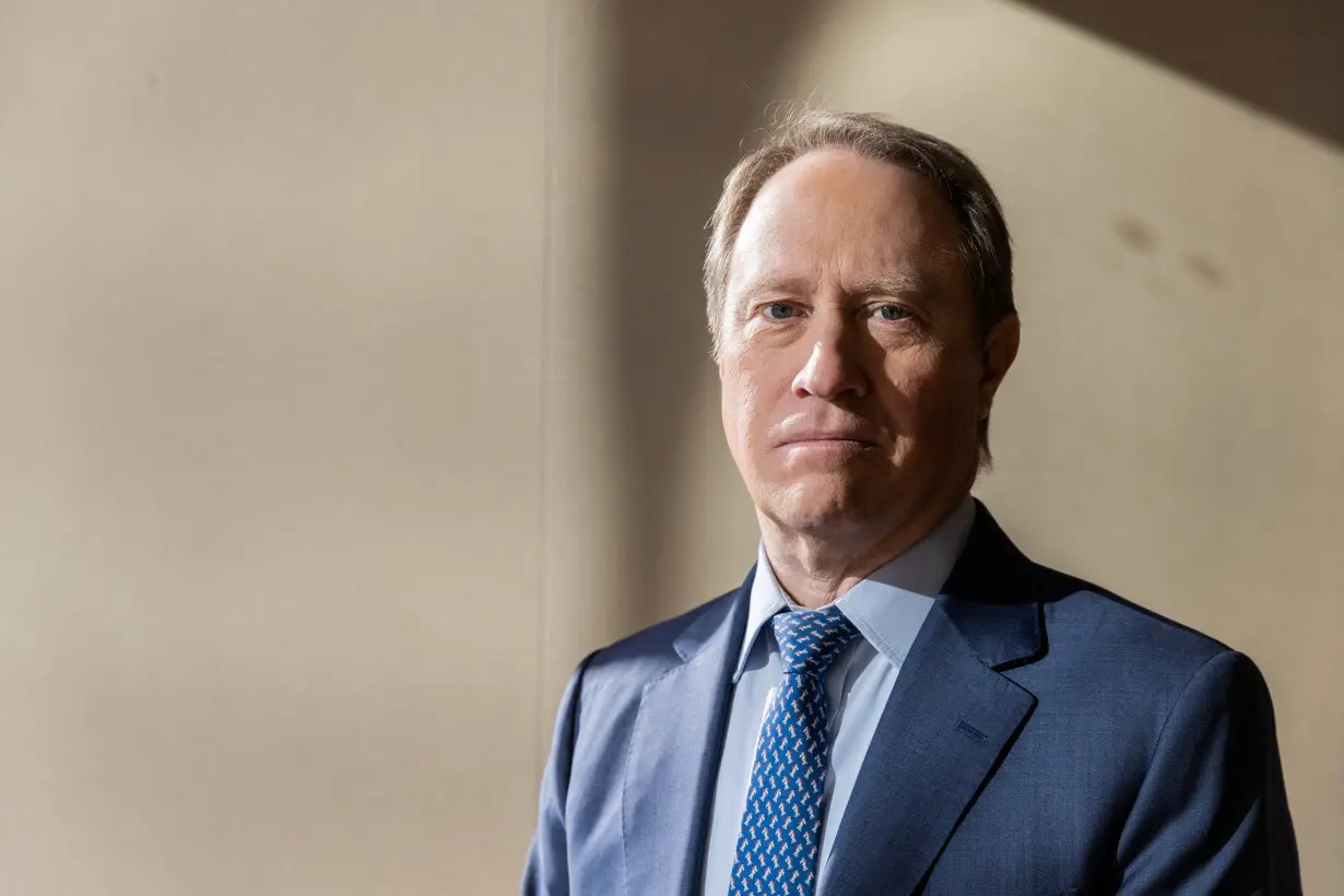 Morgan Stanley's incoming CEO Ted Pick poses for a portrait in New York City