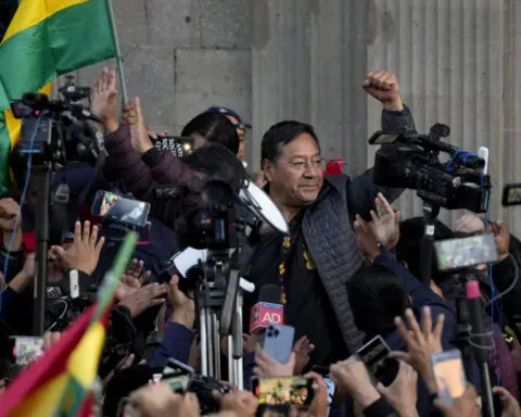 President Luis Arce's career has mirrored Bolivia's economic trajectory from boom to bust