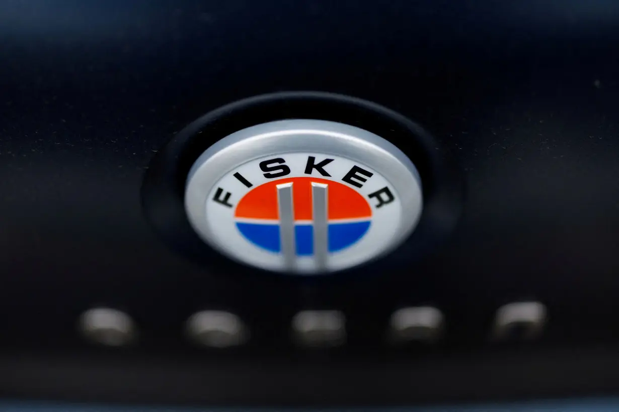 FILE PHOTO: Fisker electric vehicles shown in California