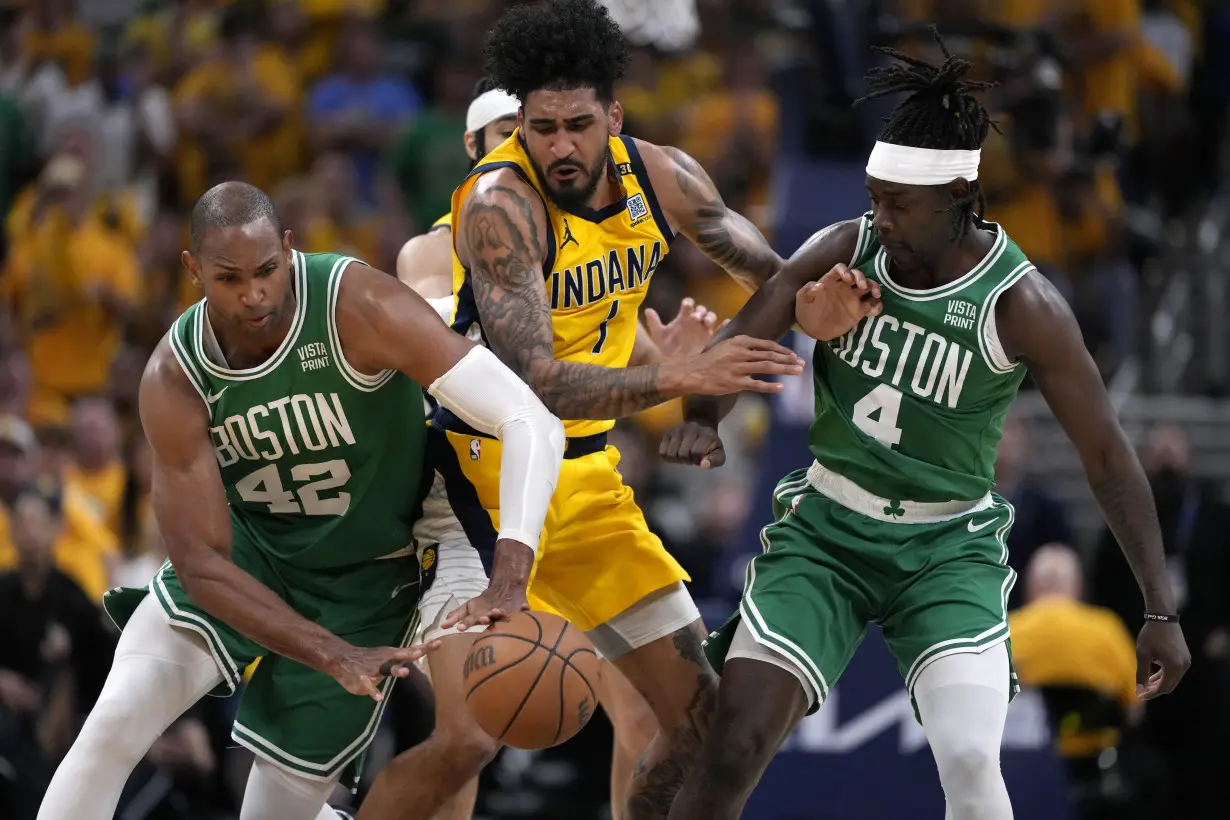 APTOPIX Celtics Pacers Basketball