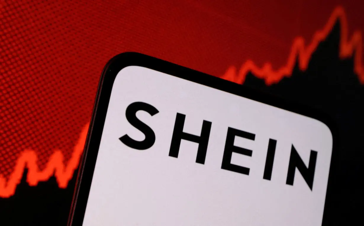 Illustration shows Shein logo