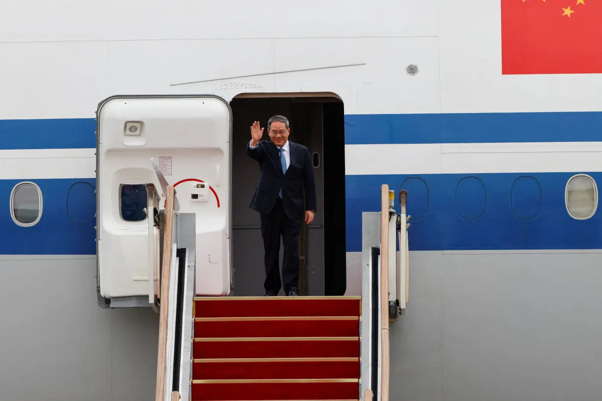 FILE PHOTO: Chinese Premier Li Qiang visits Seoul