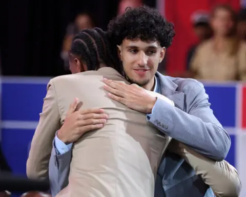 NBA-French players selected with first and second picks at NBA draft