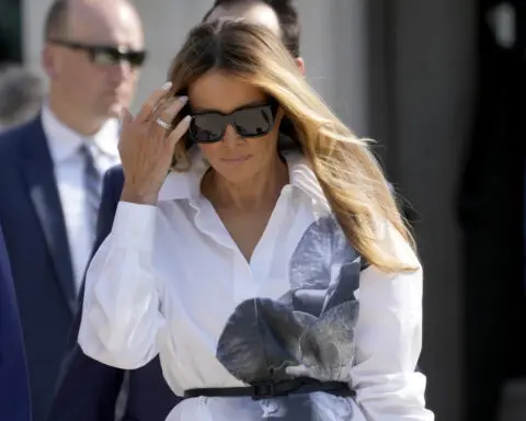 Former first lady Melania Trump stays out of the public eye as Donald Trump runs for president