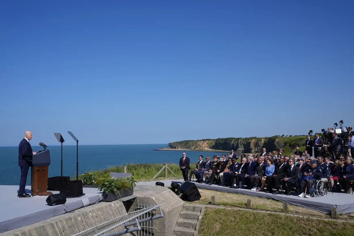 D-Day 80th Anniversary Biden