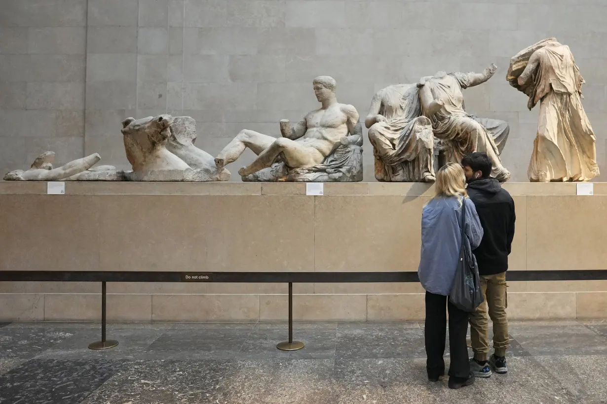 Greece is buoyed by a Turkish official's comments about Parthenon sculptures taken by Britain