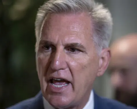 Angry and frustrated, McCarthy challenges right-flank colleagues to try to oust him from his post