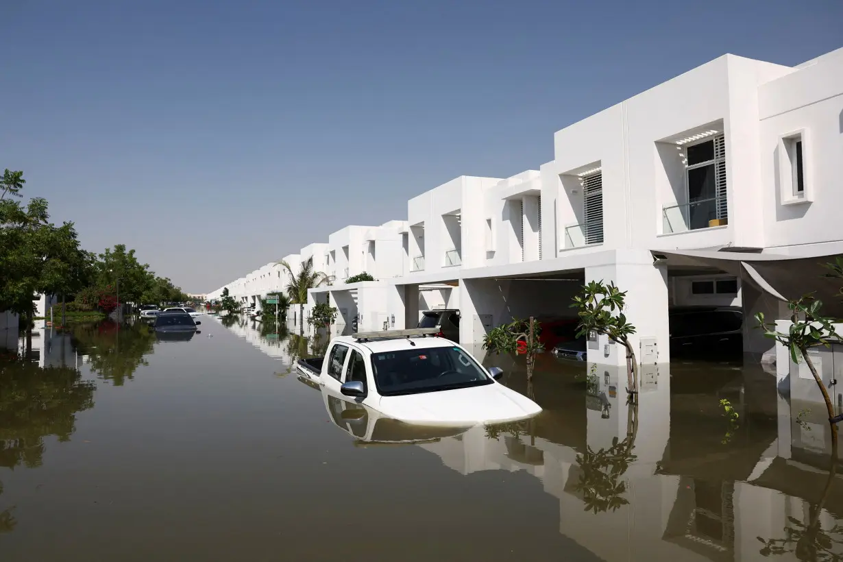FILE PHOTO: Aftermath of floods caused by heavy rains in Dubai