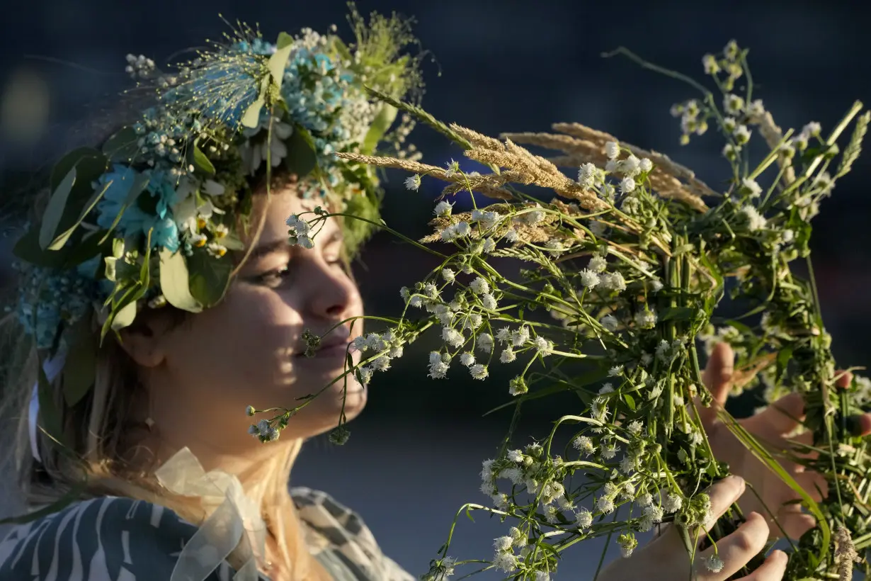 APTOPIX Poland Ukraine Tradition