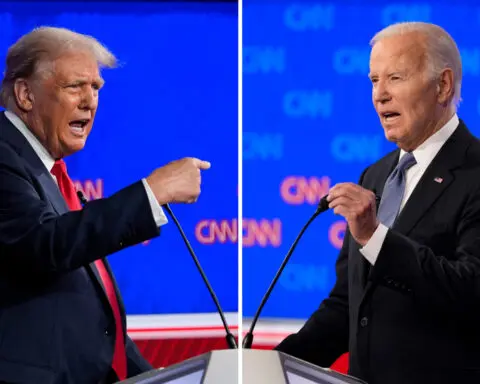 Debate takeaways: Trump confident, even when wrong, Biden halting, even with facts on his side