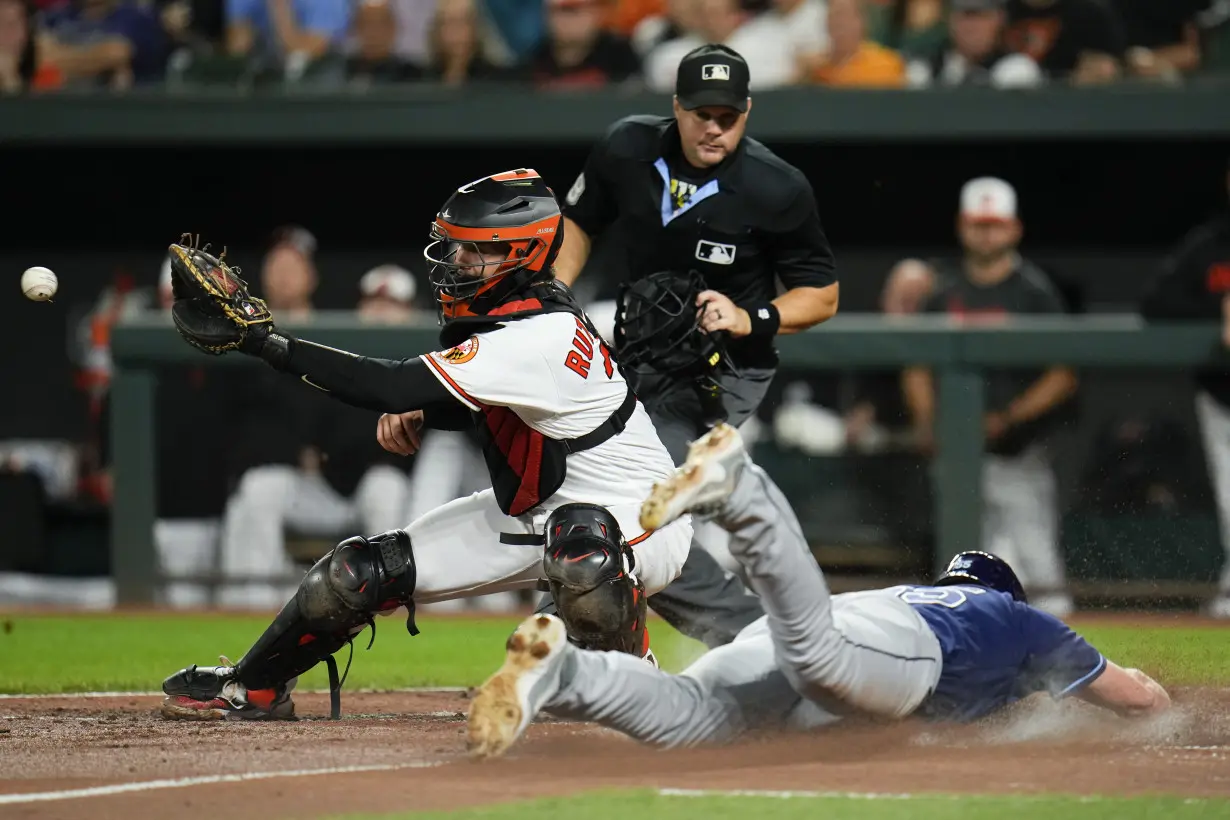 Rays open series in Baltimore with 4-3 victory, pull within game of Orioles in AL East