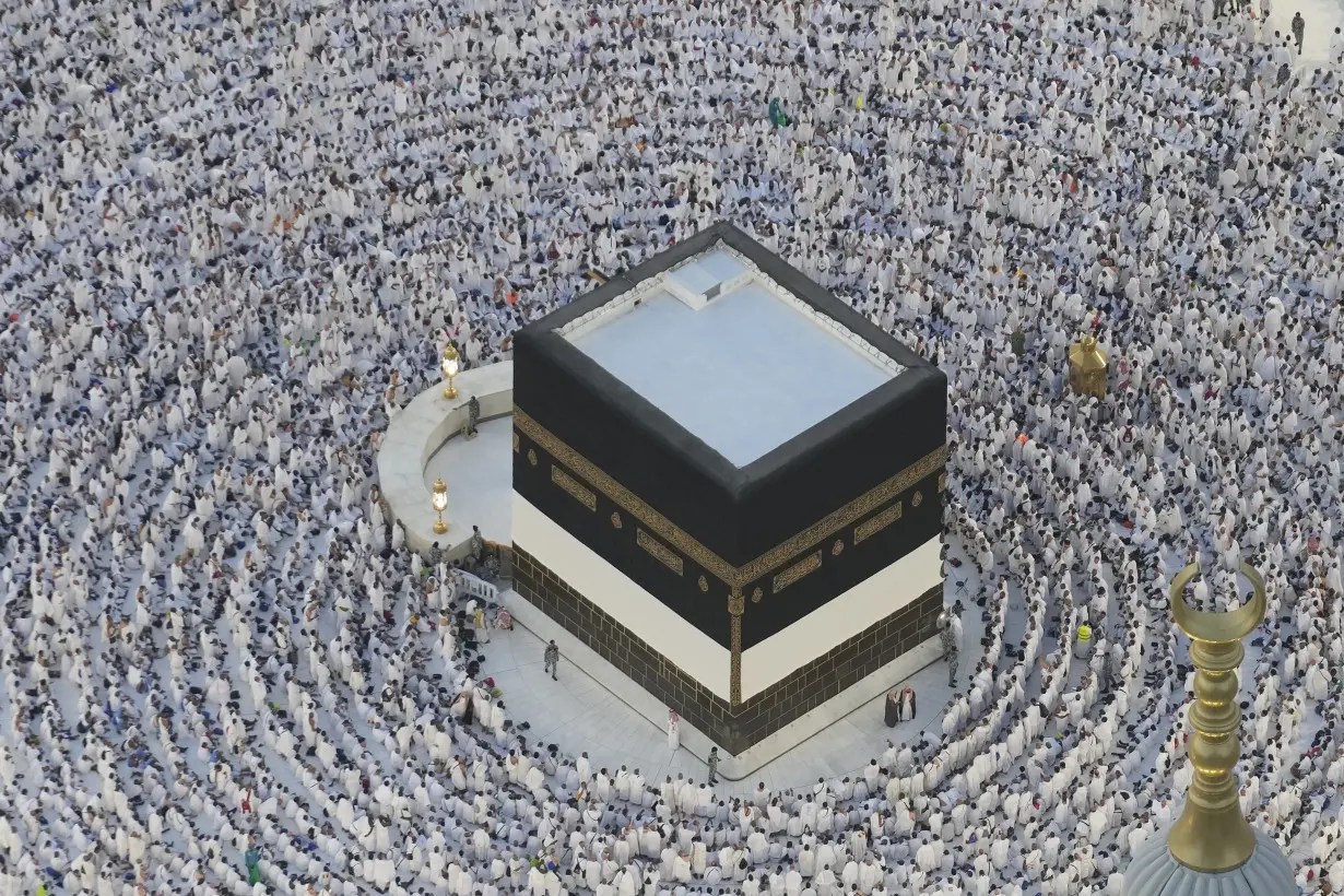 APTOPIX Saudi Arabia Hajj