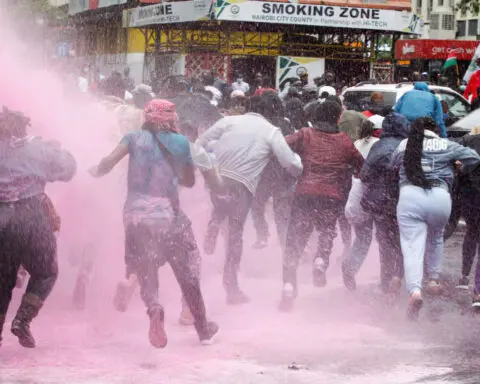 Police fire tear gas, water cannon at anti-tax protesters in Kenya capital