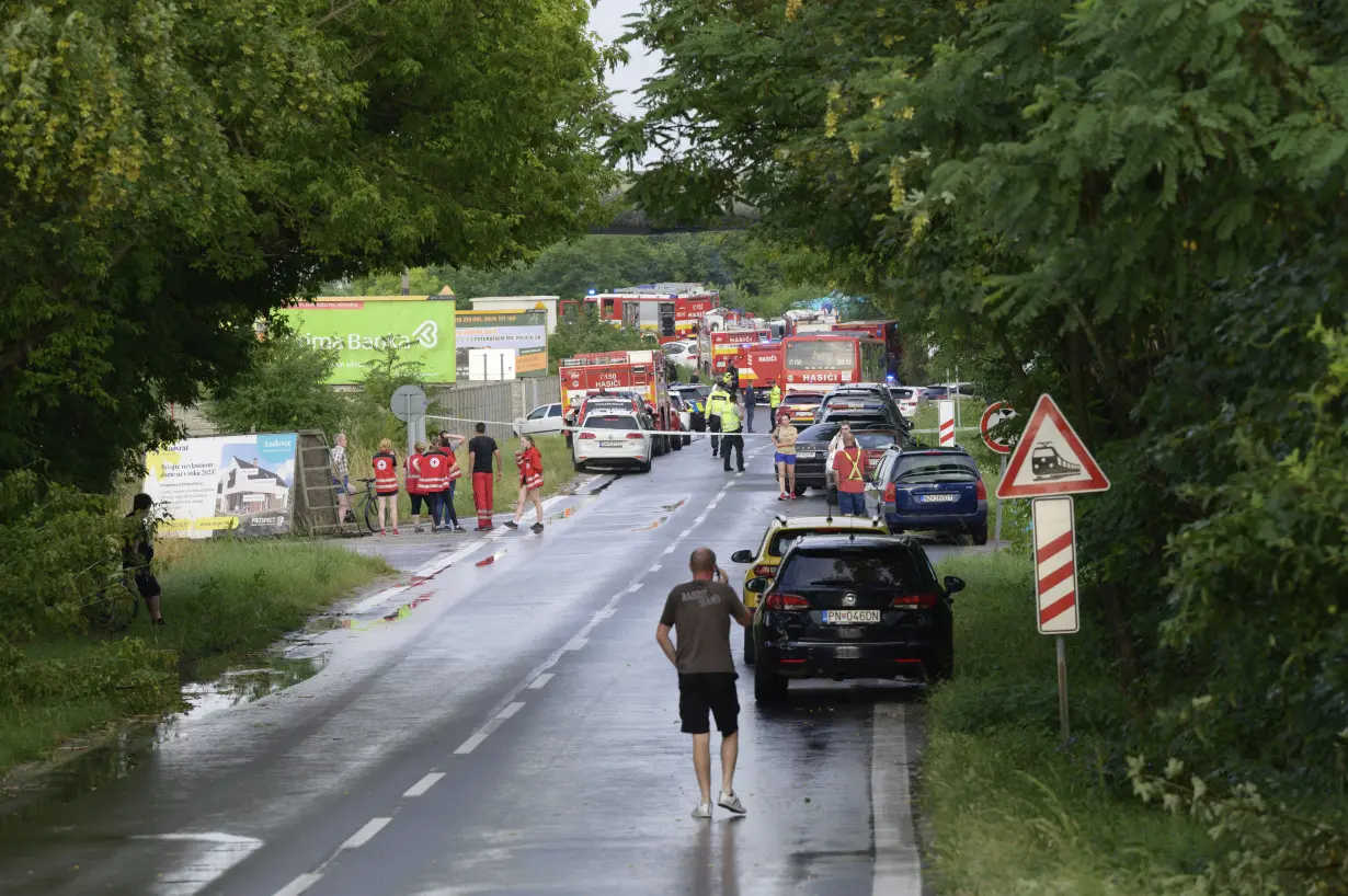 Slovakia Train Crash