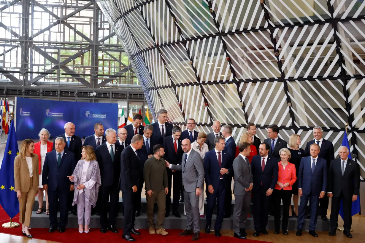 European Union leaders' summit in Brussels