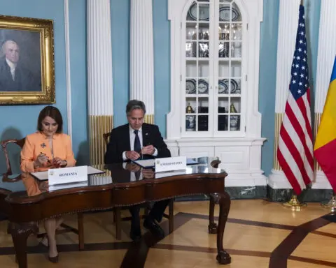 US thanks Romania for its leader exiting the NATO leadership race to clear the way for Rutte