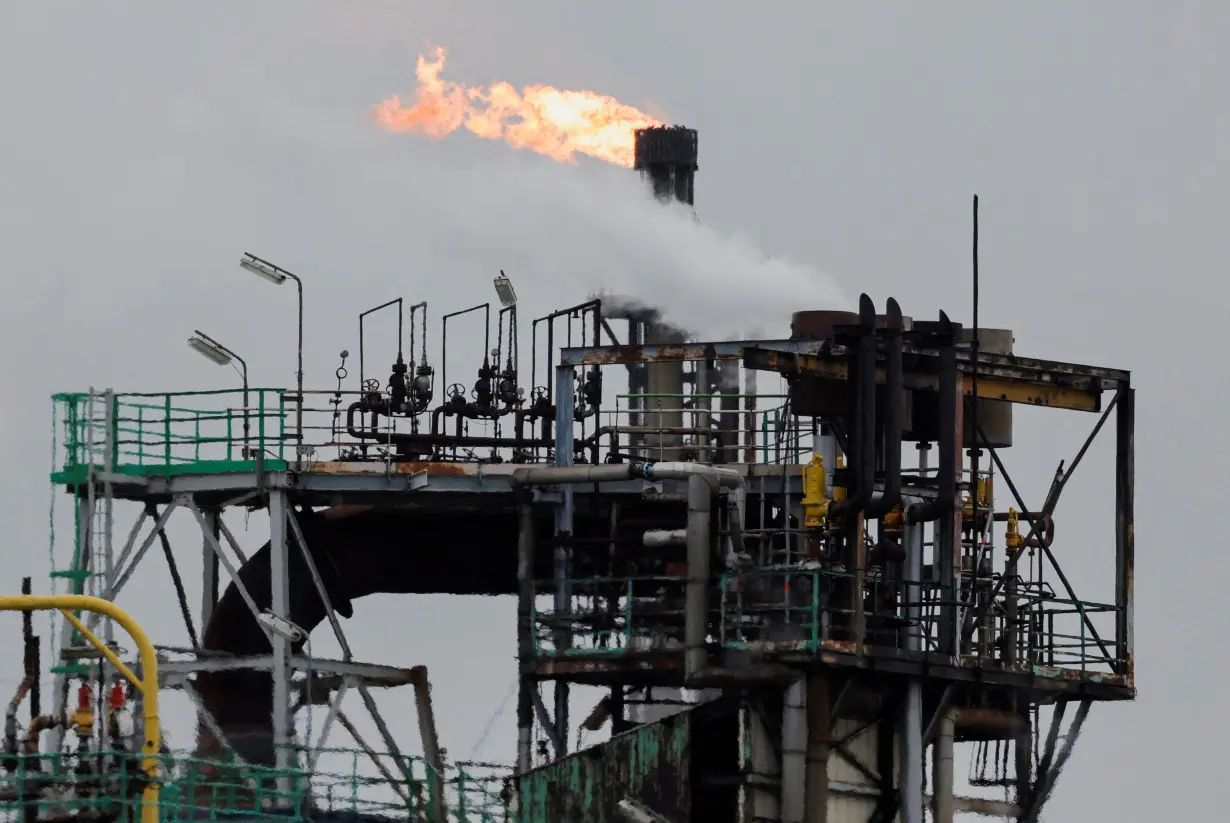 FILE PHOTO: A view shows the ExxonMobil oil refinery in Port-Jerome-sur-Seine