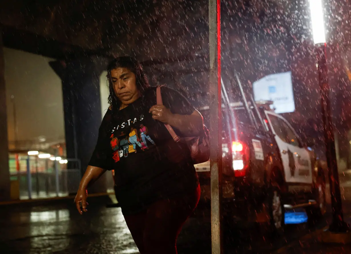 Tropical storm Alberto causes rainfall in Guadalupe