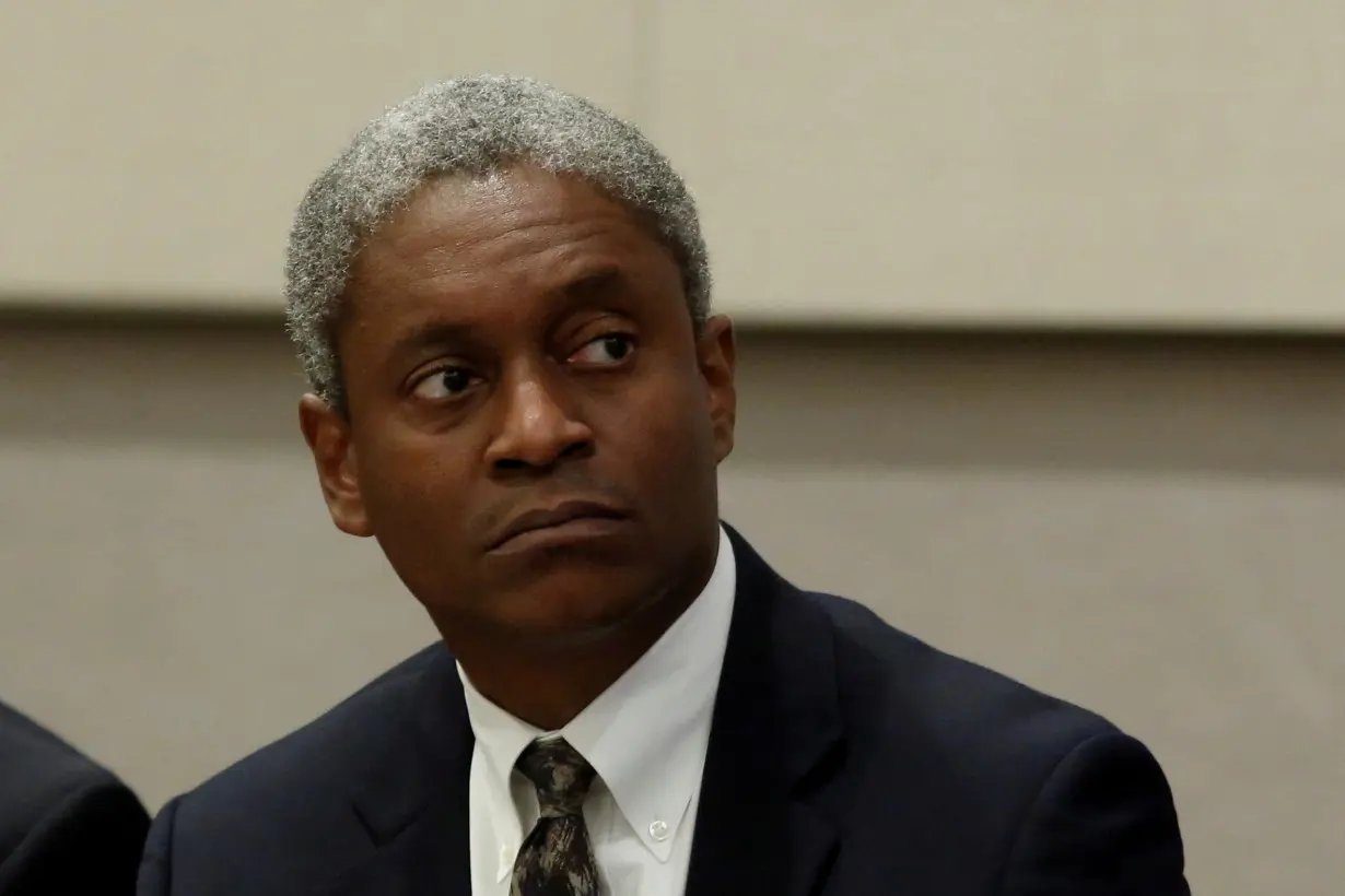 FILE PHOTO: Federal Reserve Bank of Atlanta President Raphael Bostic participates in a panel discussion in Atlanta