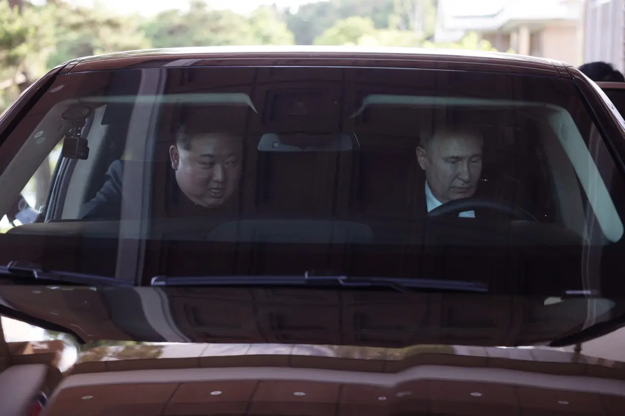 Russian President Putin visits North Korea