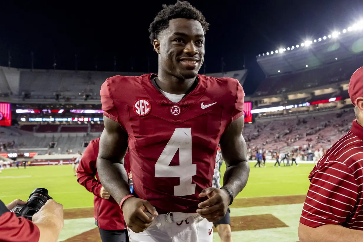 No. 13 Alabama turns to Jalen Milroe again to spark its sputtering offense