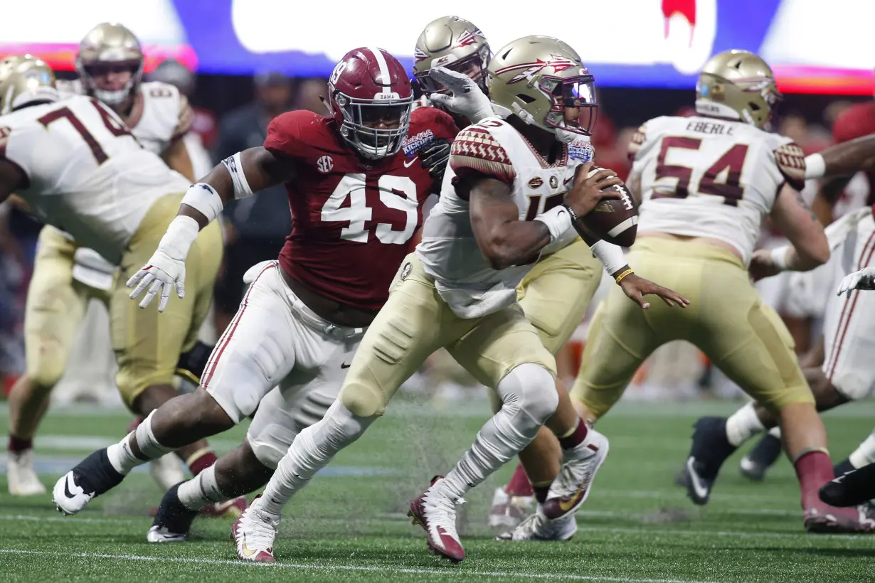 NCAA Football: Chick-fil-A Kickoff-Alabama vs Florida State