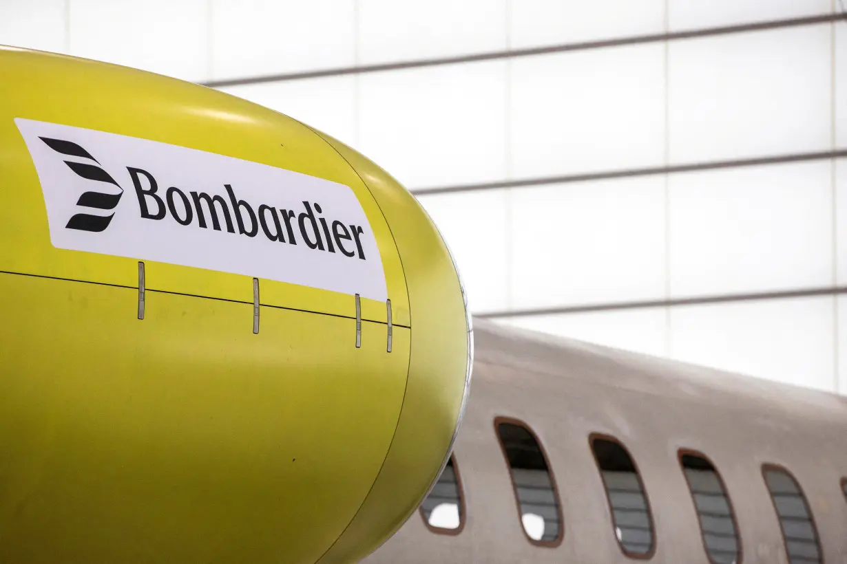 FILE PHOTO: Canadian business jet maker Bombardier holds an investor day at their plant in Mississauga