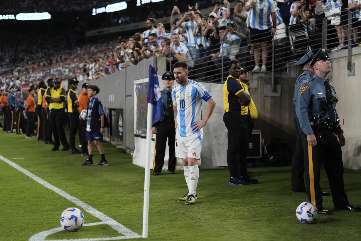 Copa America Soccer Chile Argentina