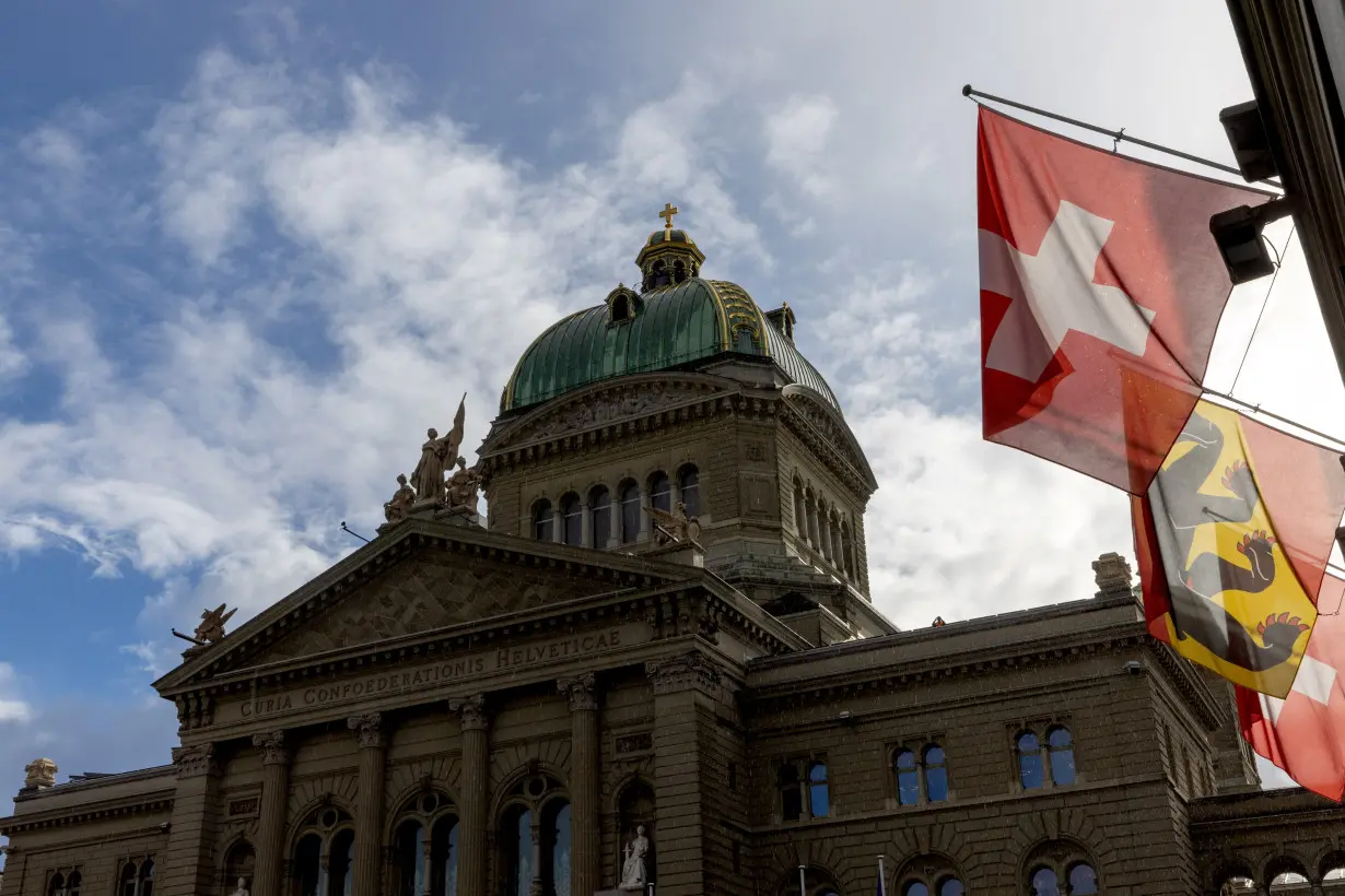 FILE PHOTO: The Swiss Parliament House (Bundeshaus) is seen in Bern