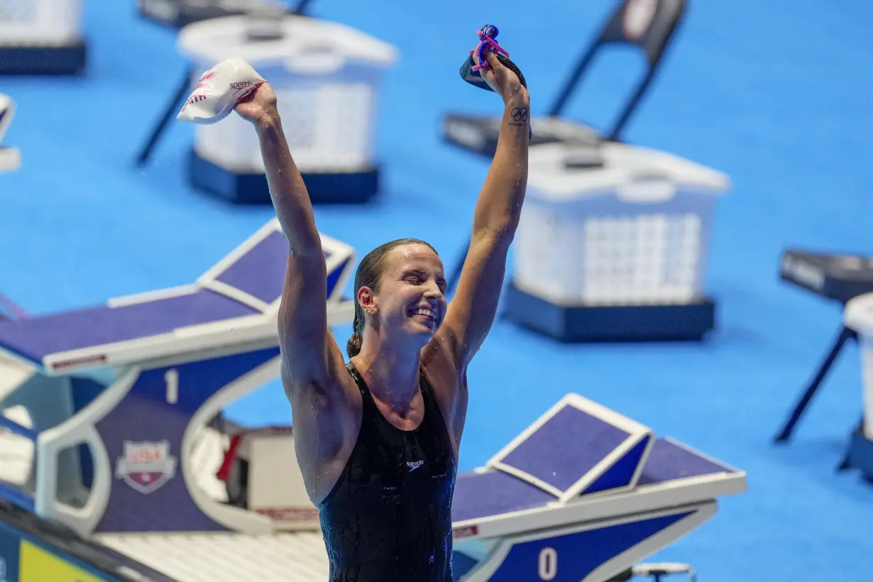 A look back at the US swimming trials, which were a big hit in Indianapolis