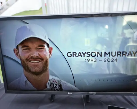 Grayson Murray is remembered for his kindness during a player ceremony at the Memorial