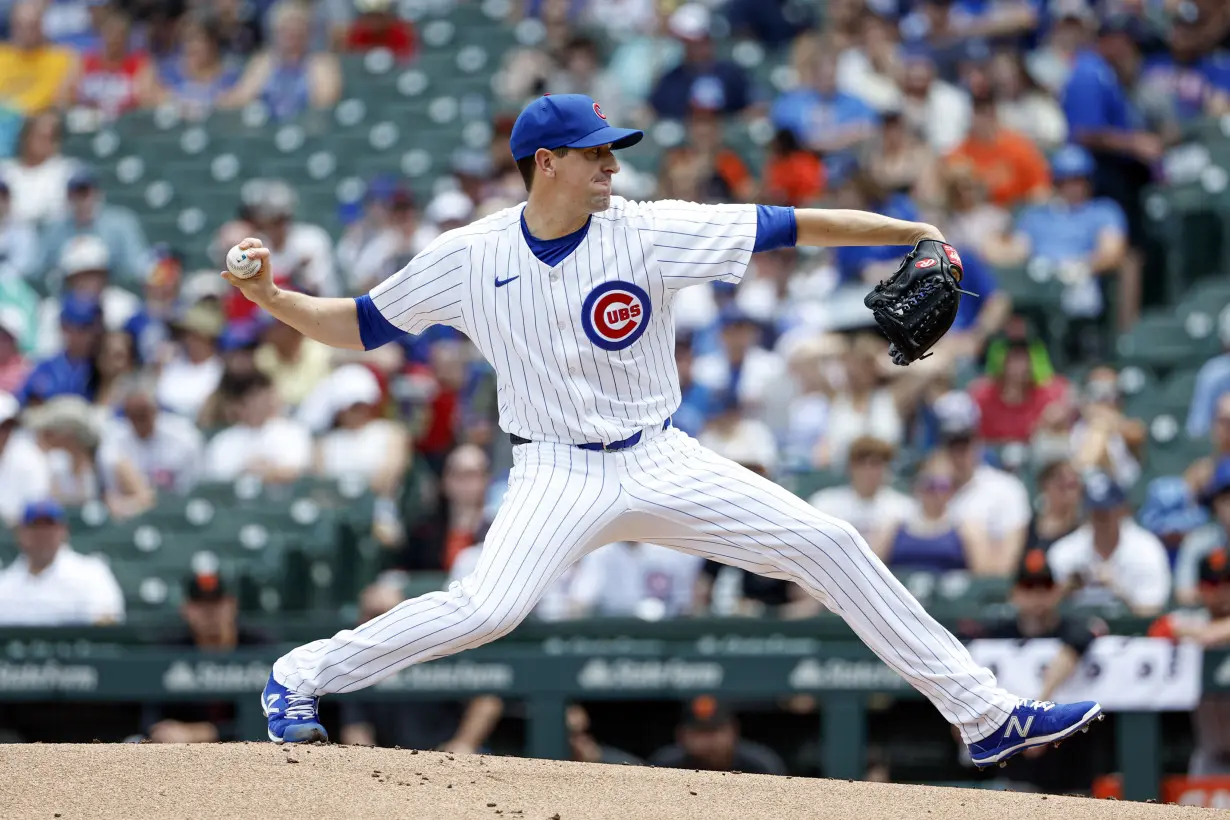 MLB: San Francisco Giants at Chicago Cubs