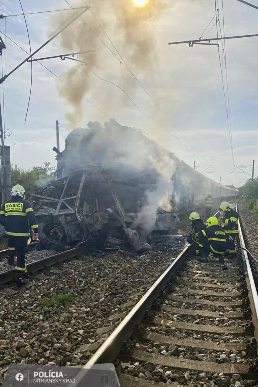 Slovakia Train Crash